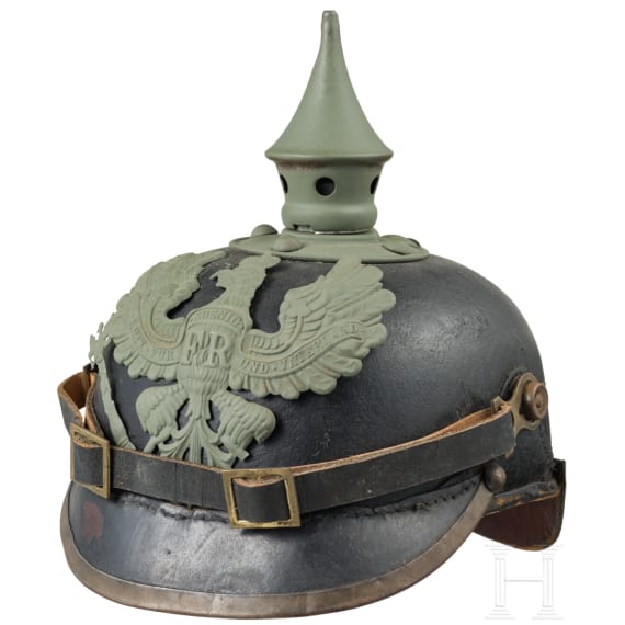 Helm M 1915 f&uuml;r Mannschaften der Infanterie, datiert 1915