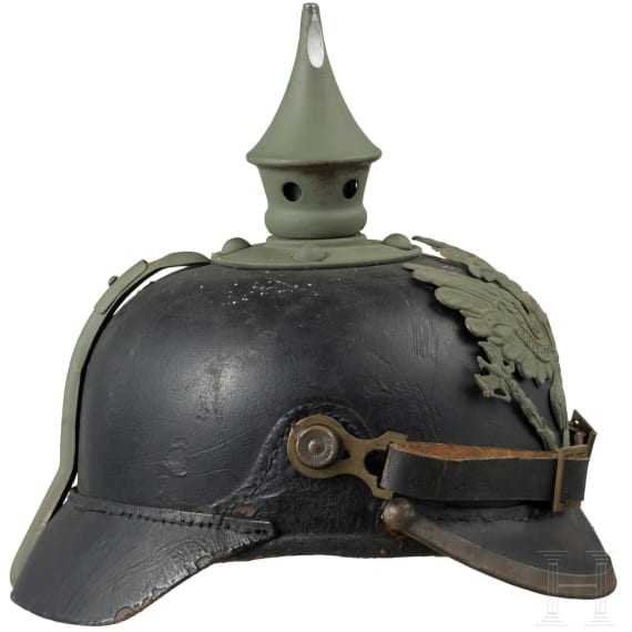 Helm M 1915 f&uuml;r Mannschaften der Infanterie, datiert 1915