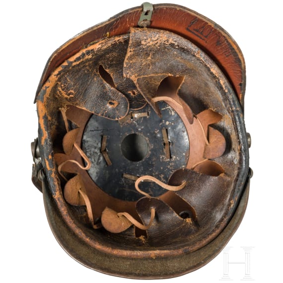 Helm M 1915 f&uuml;r Mannschaften der Infanterie, datiert 1915