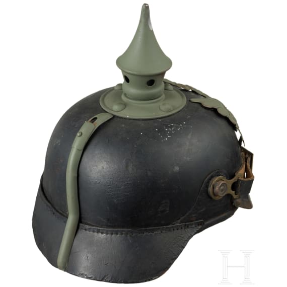 Helm M 1915 f&uuml;r Mannschaften der Infanterie, datiert 1915