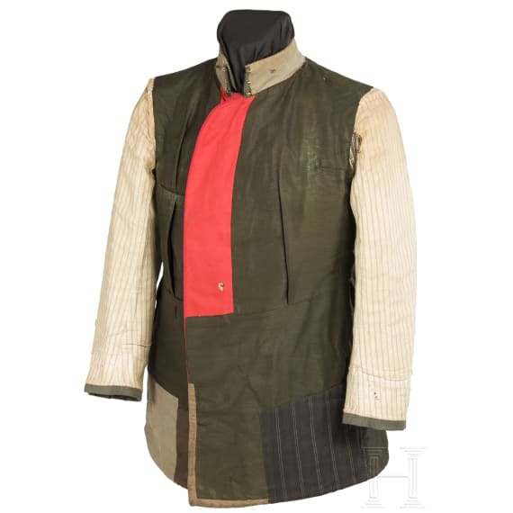 Feldbluse M 1910 f&uuml;r einen Oberleutnant der bayerischen Artillerie