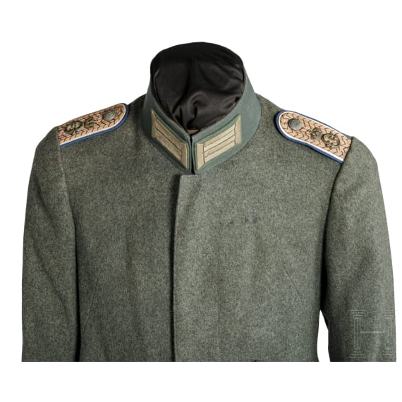 Feldbluse M 1916 f&uuml;r einen Leutnant im w&uuml;rttembergischen Dragoner-Regiment 25 "K&ouml;nigin Olga"
