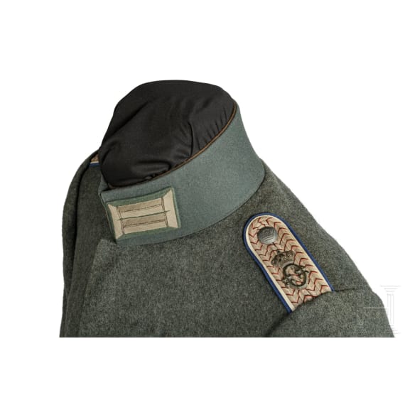 Feldbluse M 1916 f&uuml;r einen Leutnant im w&uuml;rttembergischen Dragoner-Regiment 25 "K&ouml;nigin Olga"