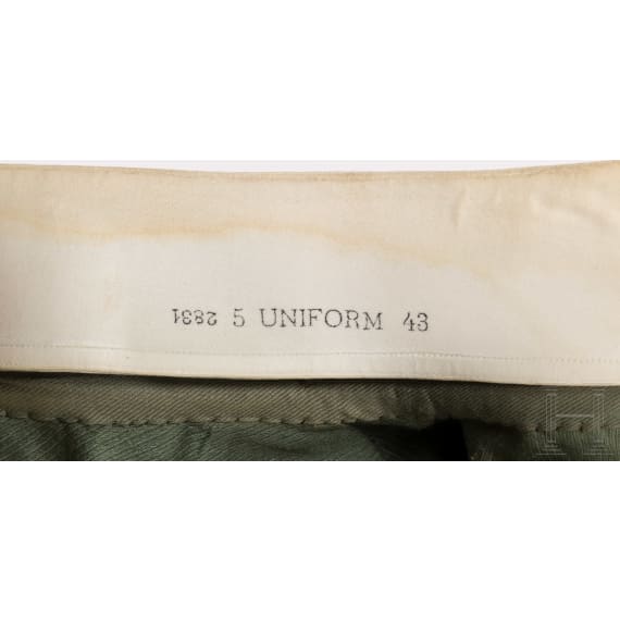 Feldbluse M 1916 f&uuml;r einen Oberleutnant der bayerischen Artillerie