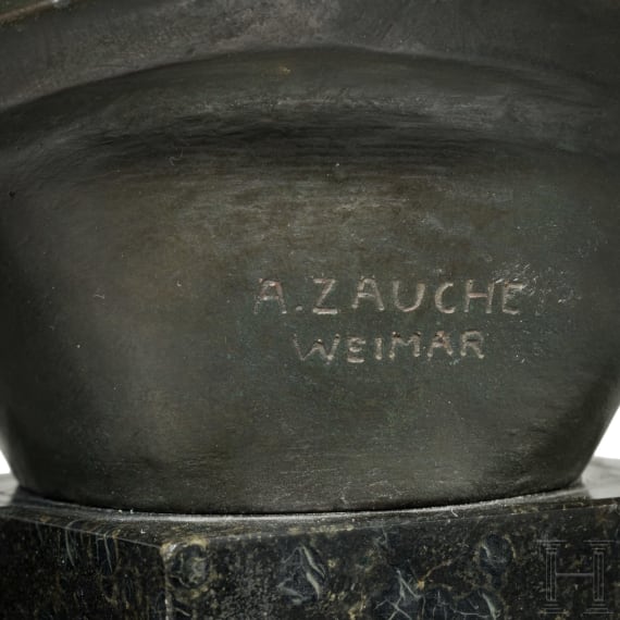 Arno Zauche (1875 - 1941) - Soldatenb&uuml;ste