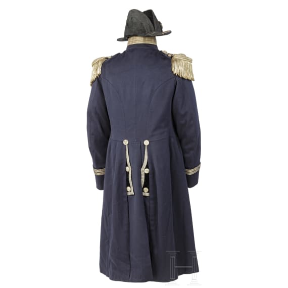Galauniform f&uuml;r einen Marine-Bau-Inspekteur f&uuml;r Schiffs- und Maschinenbau, um 1910