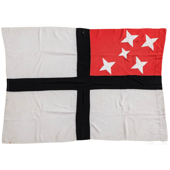 Flagge der Deutsch-Ostafrikanischen Gesellschaft, sog. "Petersflagge"