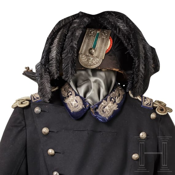 Uniform für einen Angehörigen der Militärjustiz, um 1900