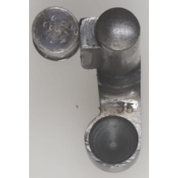 An Artillery Luger by Mauser, 1936, with shoulder stock and holster, Lithuanian contract
