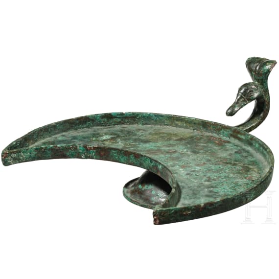 A bronze equipment of a Roman barber, 2nd century A.D.