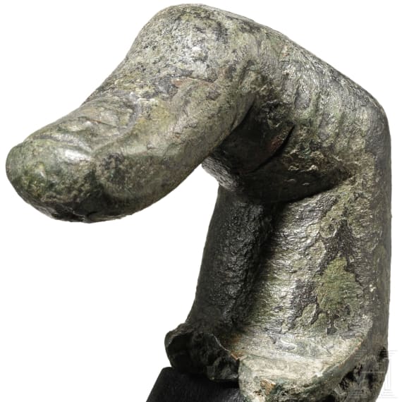 A life-size bronze finger, 2nd/3rd century