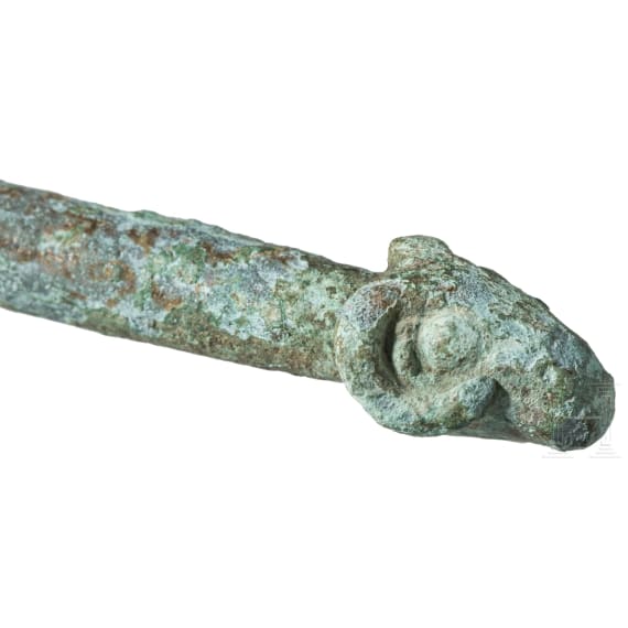 Skythischer Handspiegel aus Bronze, 5. Jhdt. v. Chr.