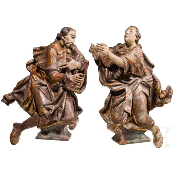 Das Stifterpaar Heinrich und Kunigunde, Bamberg, 18. Jhdt.