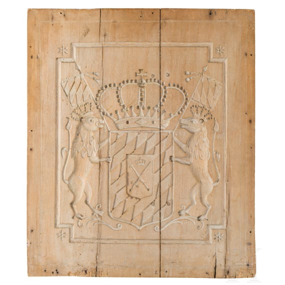 A large Bavarian wooden mould, circa 1820