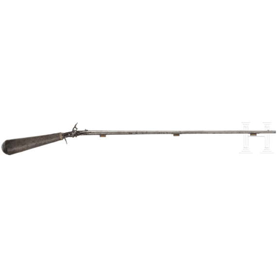 An air rifle with screw-on reservoir by J. G. Ramp in Fürth, circa 1820