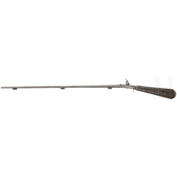 An air rifle with screw-on reservoir by J. G. Ramp in Fürth, circa 1820