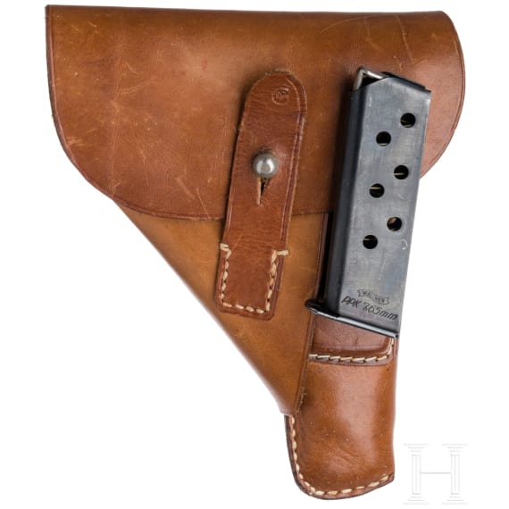 Walther PPK, ZM, Reichsbank, mit Tasche