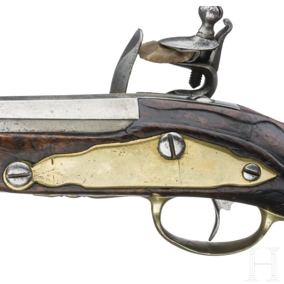 A Belgian cavalry pistol, circa 1740