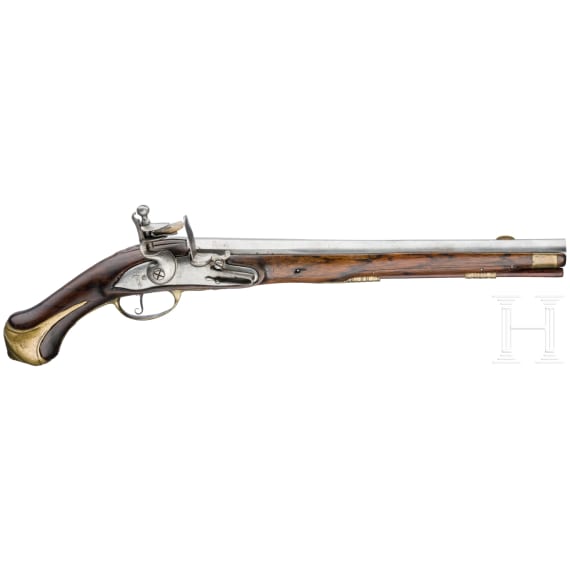 A pistol for the Hussar Regiment Splény by Johann Jacob Behr, circa 1700