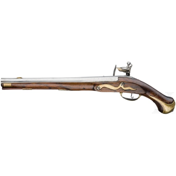 A pistol for the Hussar Regiment Splény by Johann Jacob Behr, circa 1700