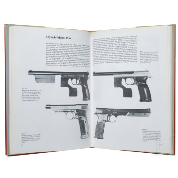 Bücherkonvolut von James l. Rankin zum Thema Walther Pistolen