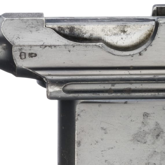 Mauser C 96 "Fixed Sight Conehammer" mit ngl. Kasten