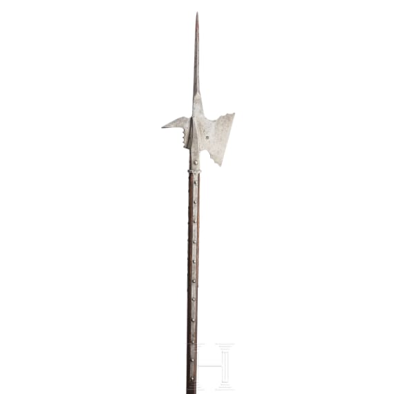 A Swiss halberd, circa 1540