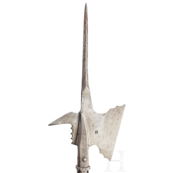 A Swiss halberd, circa 1540