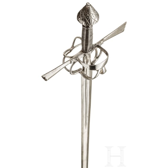 A German cavalryman's sword, circa 1600