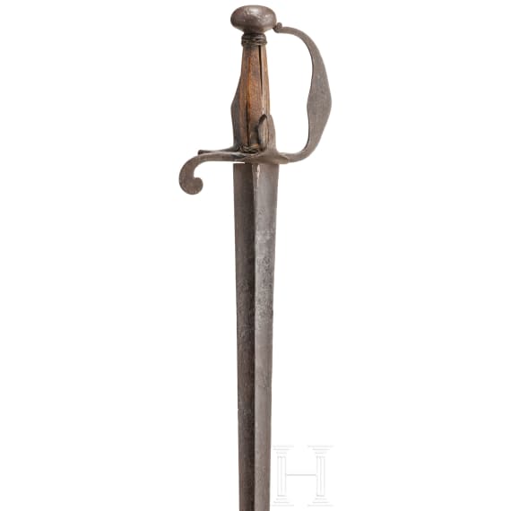 A German campaign sword, mid-17th century