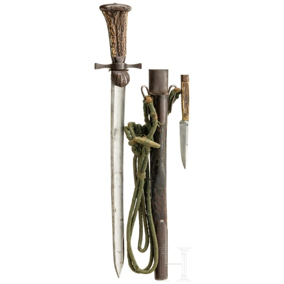 A Viennese hunting hanger, 2nd half of the 19th century