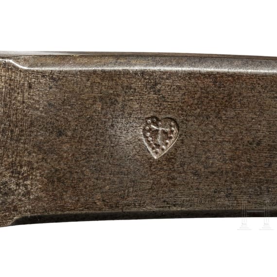 Schwere Scheibenarmbrust, flämisch, 17. Jhdt.