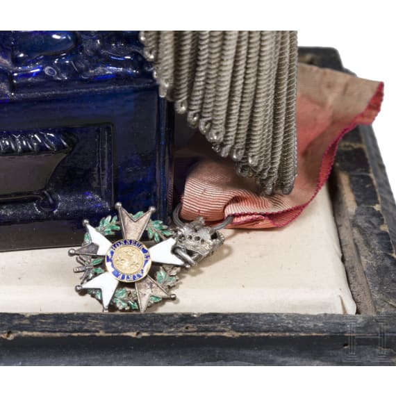 Insignias and awards of an officer under King Louis Philippe I, 1830 - 1848
