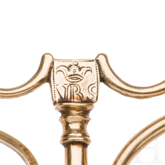Three chamberlain keys, probably Naples, 18th/19th century