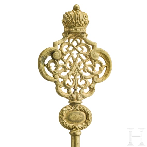 A chamberlain's key from the reign of Emperor Franz Joseph I, circa 1900