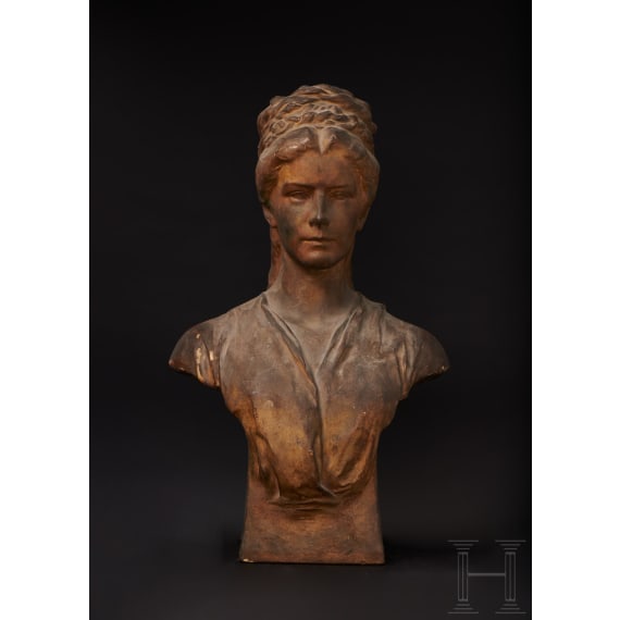 Hans Bitterlich (1860 - 1949) - a bust of Empress Elisabeth (Sisi), circa 1905