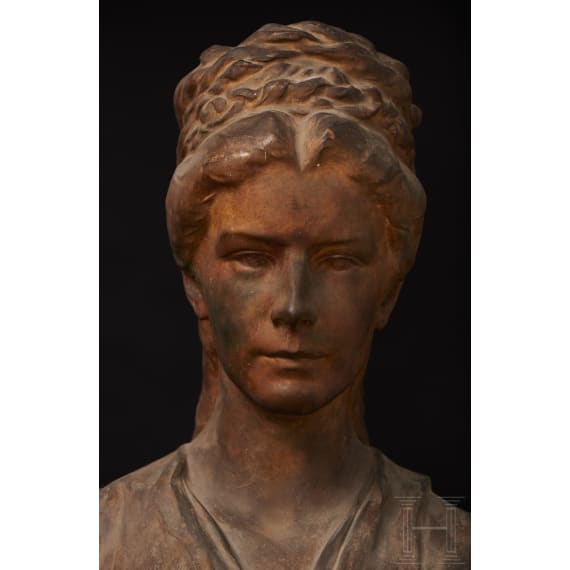 Hans Bitterlich (1860 - 1949) - a bust of Empress Elisabeth (Sisi), circa 1905