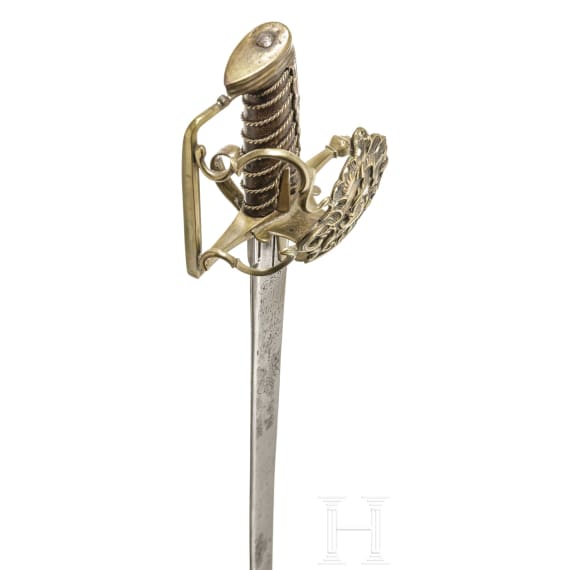 A pallash for officers of the cuirassiers with signature "Caprara", 1st half of the 18th century