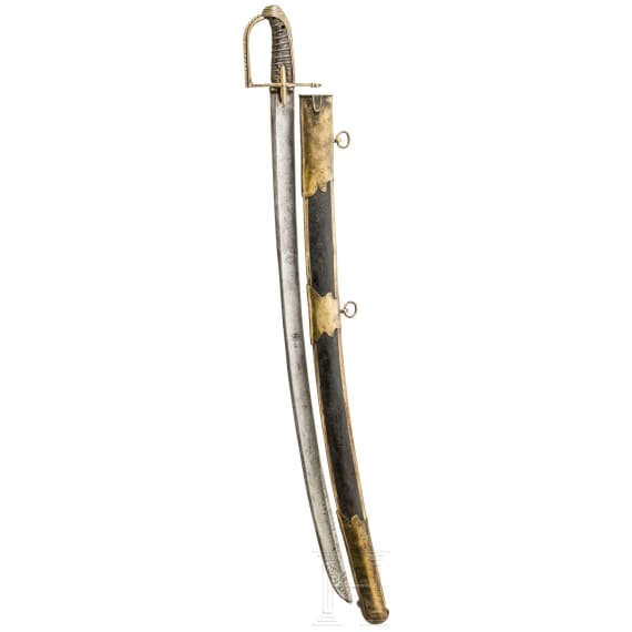 A sabre for officers of the hussars, mid-18th century