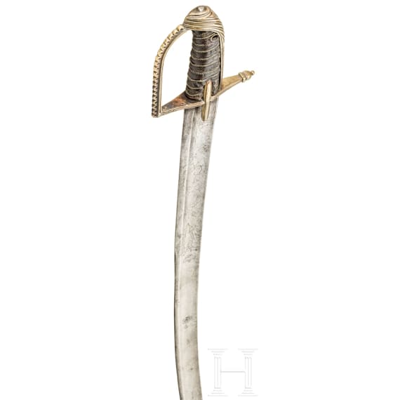 A sabre for officers of the hussars, mid-18th century