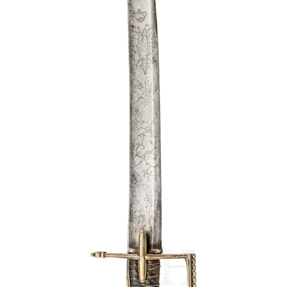 A sabre for officers of the hussars, mid-18th century