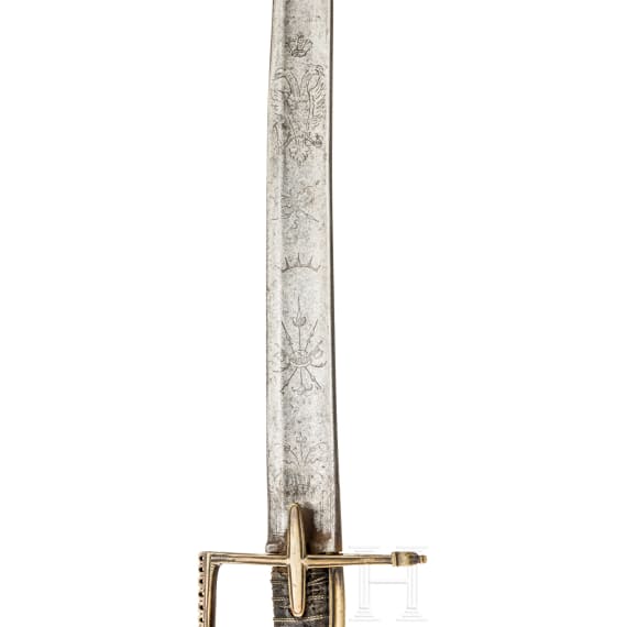 A sabre for officers of the hussars, mid-18th century