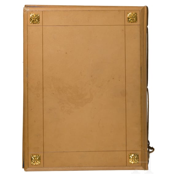 Hermann Hallwich (1838 - 1913) - a luxurious honorary citizenship document, 1886