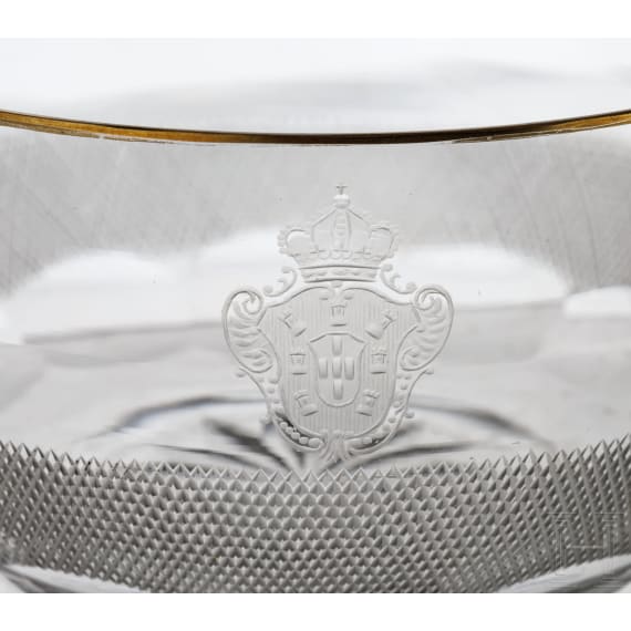 King Manuel II of Portugal - two noble finger bowls