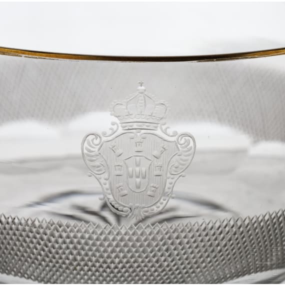 King Manuel II of Portugal - two noble finger bowls