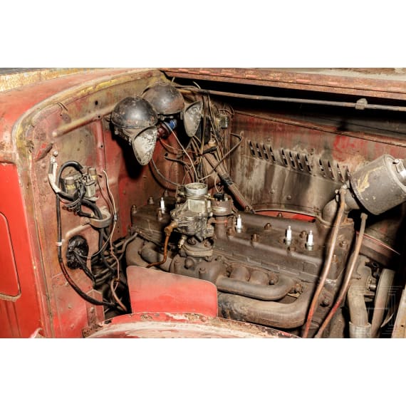 A Ransom REO Speed Wagon "Firetruck", Midway Fire Company, Enola, 1937