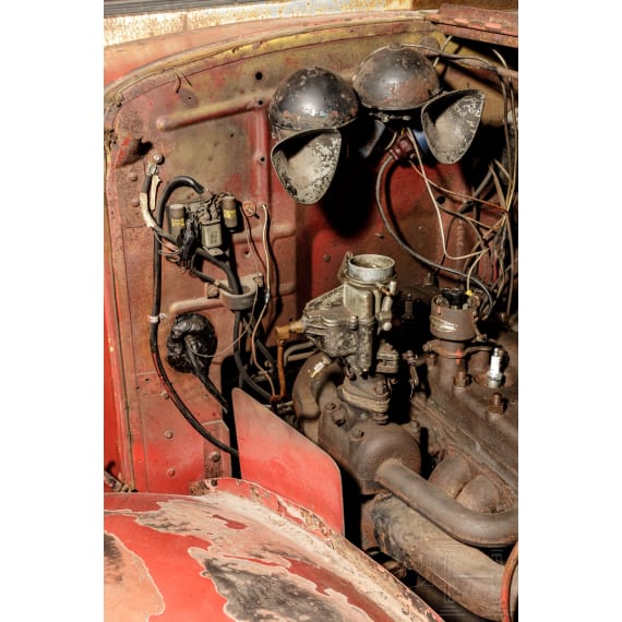 A Ransom REO Speed Wagon "Firetruck", Midway Fire Company, Enola, 1937
