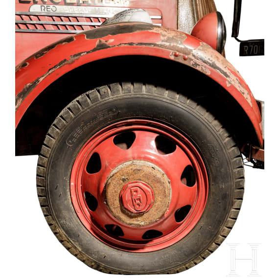 A Ransom REO Speed Wagon "Firetruck", Midway Fire Company, Enola, 1937