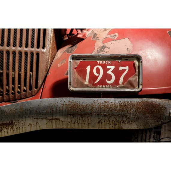 A Ransom REO Speed Wagon "Firetruck", Midway Fire Company, Enola, 1937