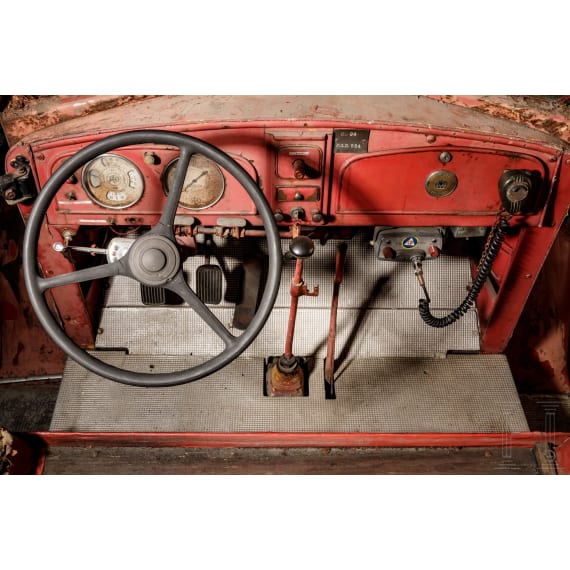 A Ransom REO Speed Wagon "Firetruck", Midway Fire Company, Enola, 1937